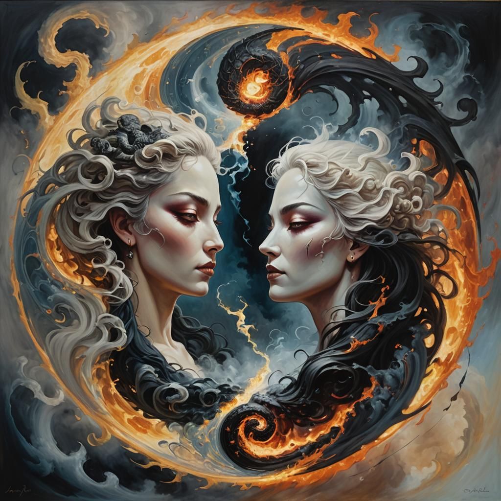 Yin and Yang: Goddess of Light and Darkness