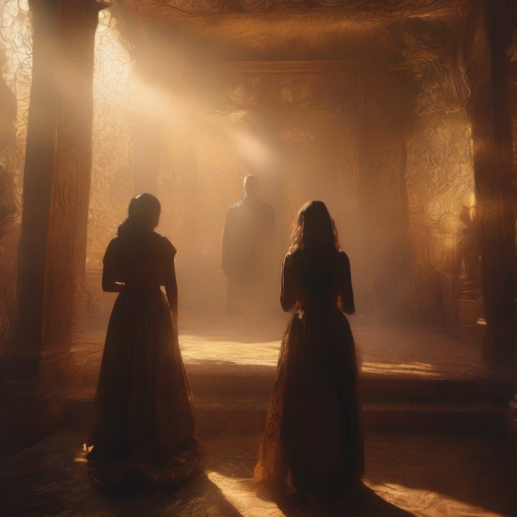 Mystic Atelier: Young Artists in Golden Light