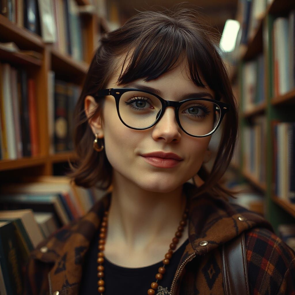 Bohemian Sophisticate in Vintage Vogue Style