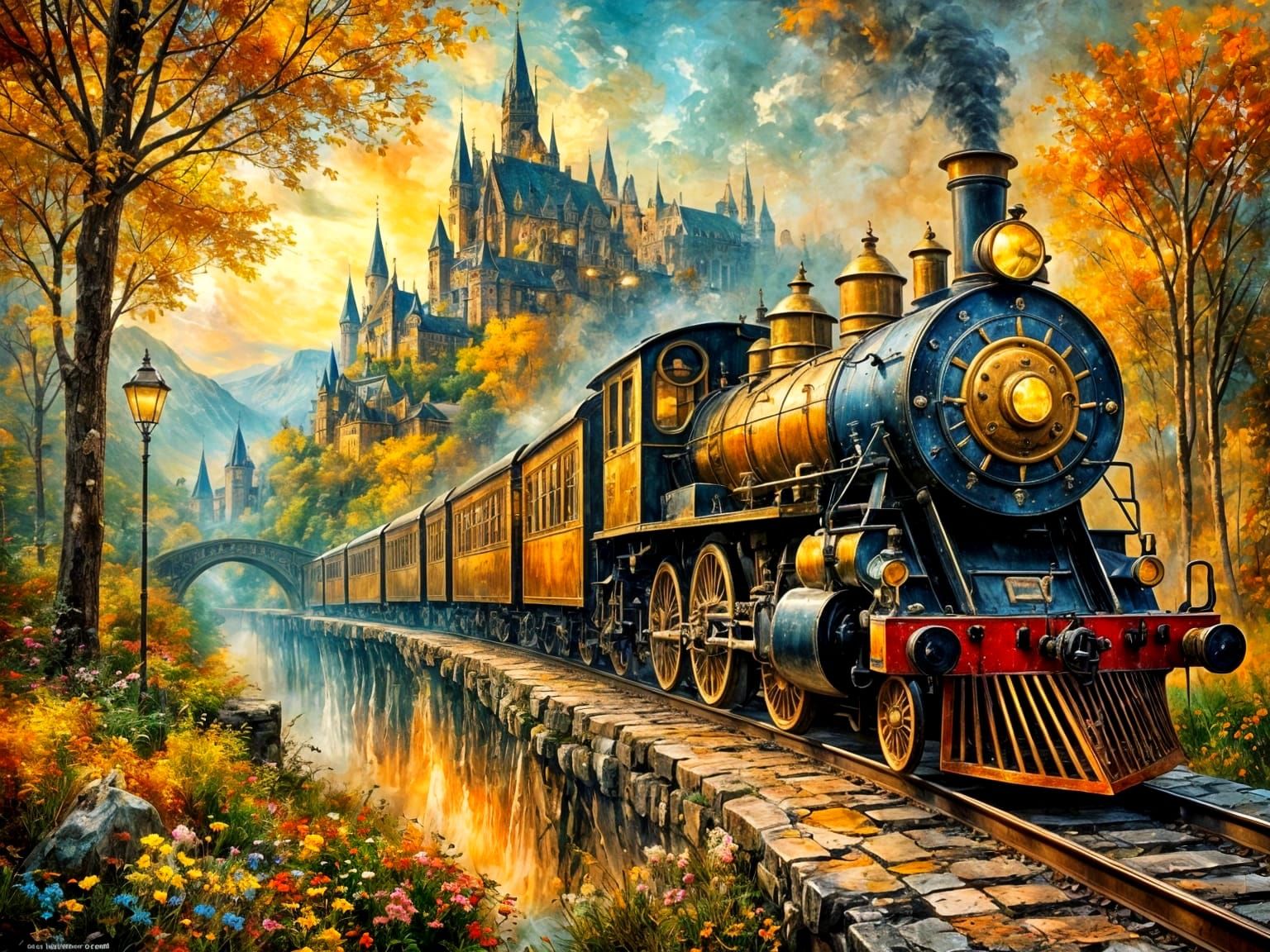 The autumn train