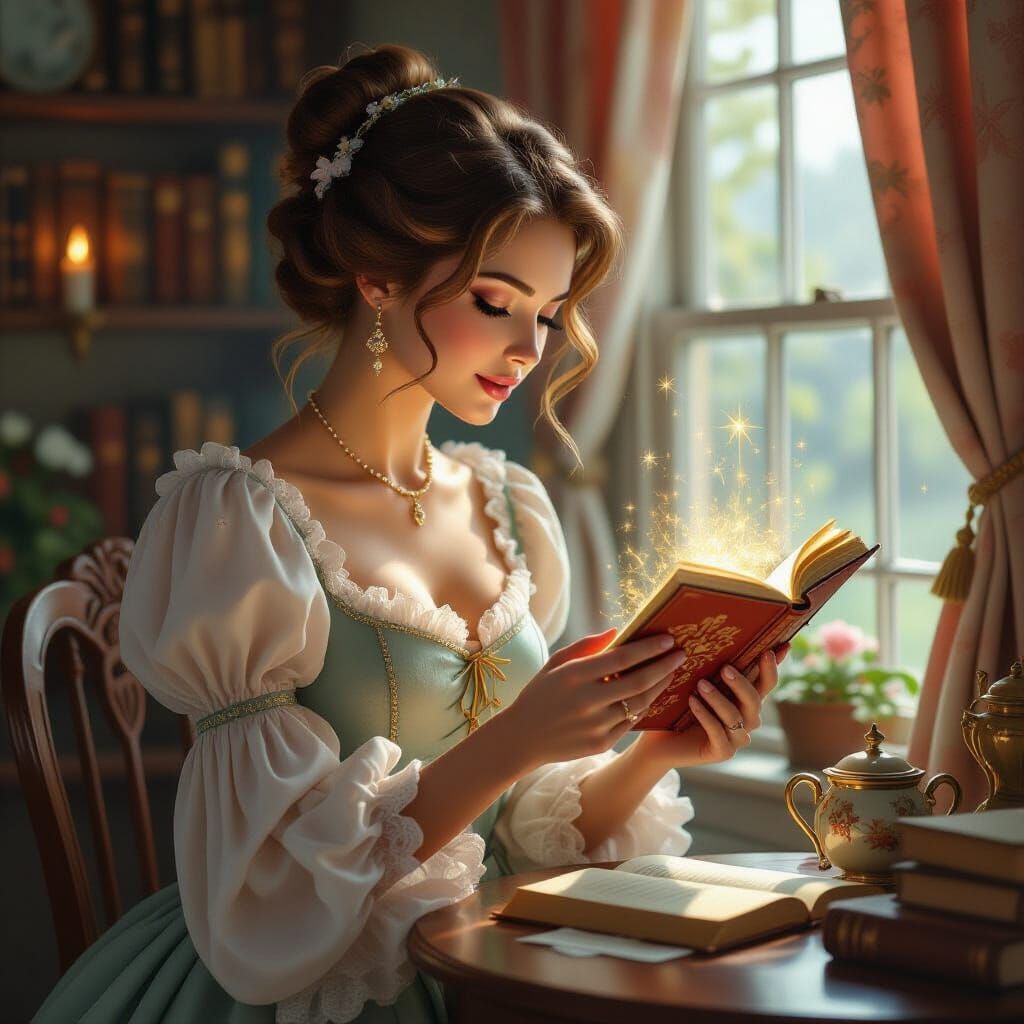 Whimsical Woman Finds Magic in Everyday Scenes