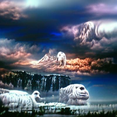 Epic Cinematic Neverending Story Digital Matte Painting