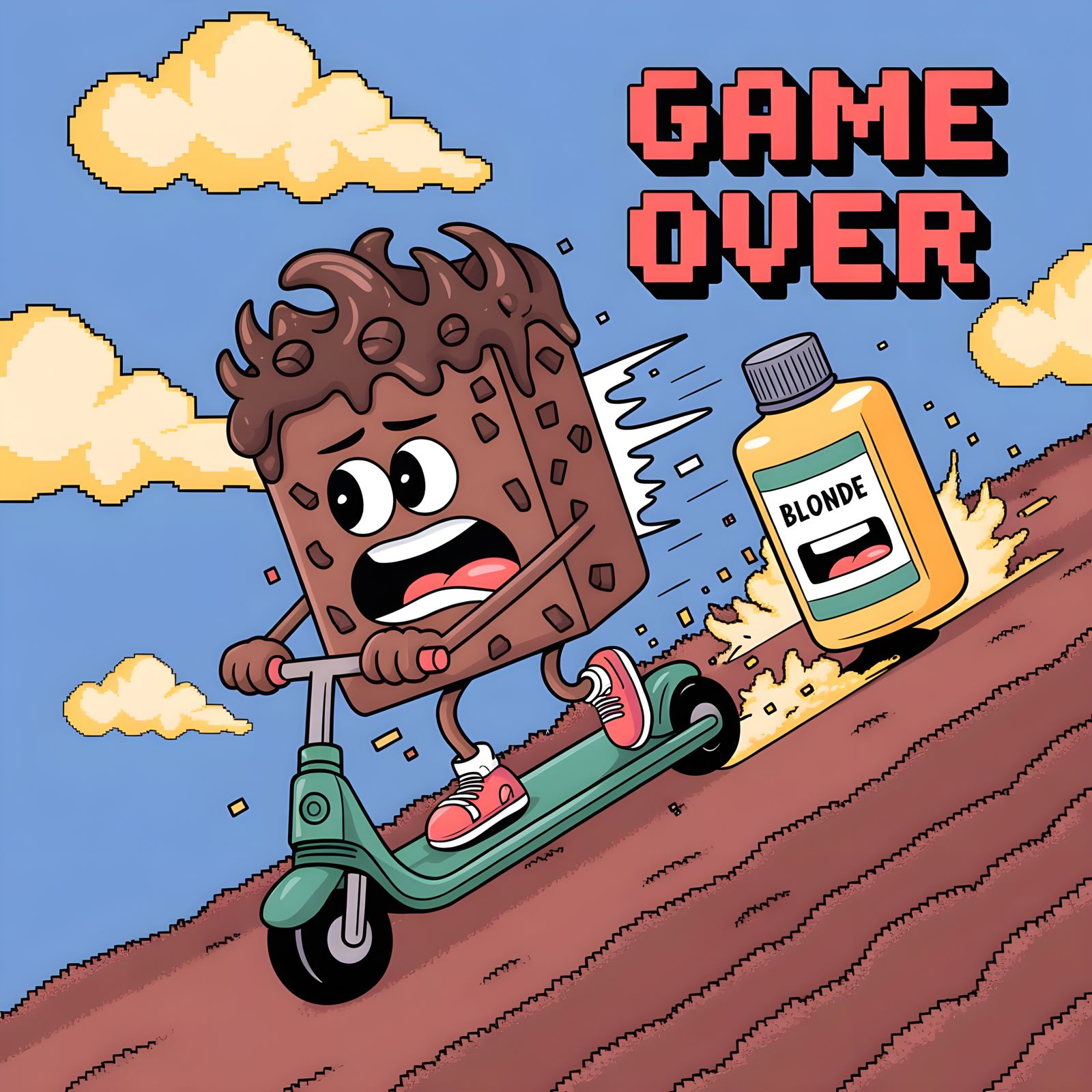 Chocolate Brownie Vs. Blondie