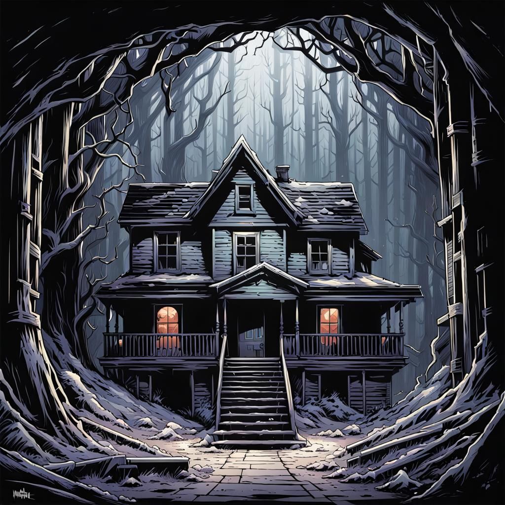 Empty Villain hideout scary intimidating Mark Brooks and Dan...