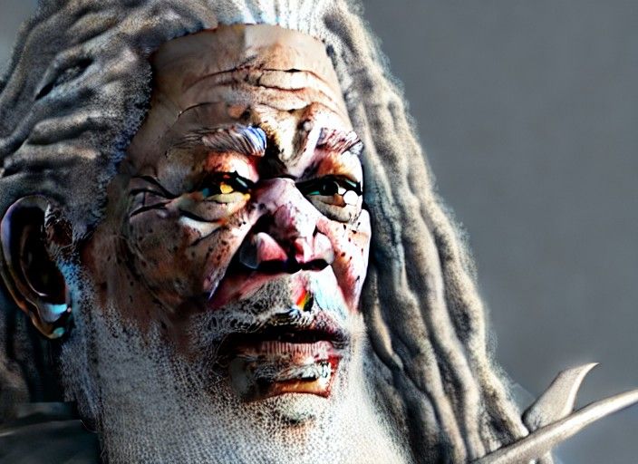 Gandalf Reimagined: Photorealistic 8k Octane Render