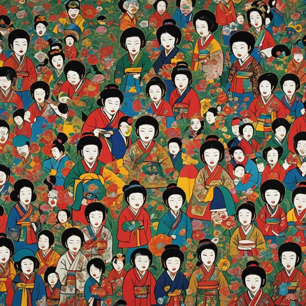 Korean Folk Art Meets Pop Art Fusion