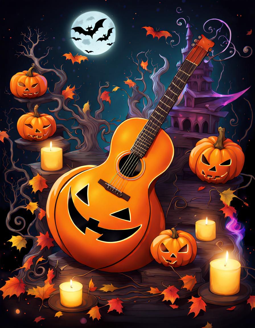 Halloween Music Party with Fantasy and Magic
