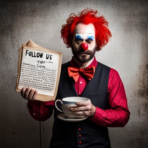 The social media clown