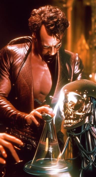 Frankenstein's Creature: Hyperdetailed Portrait Art