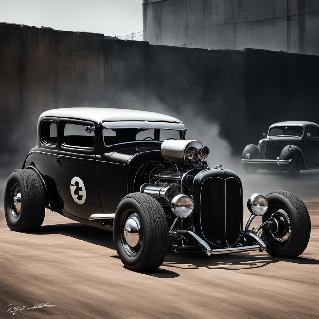 1930 Ford Model A "Black Rod"
