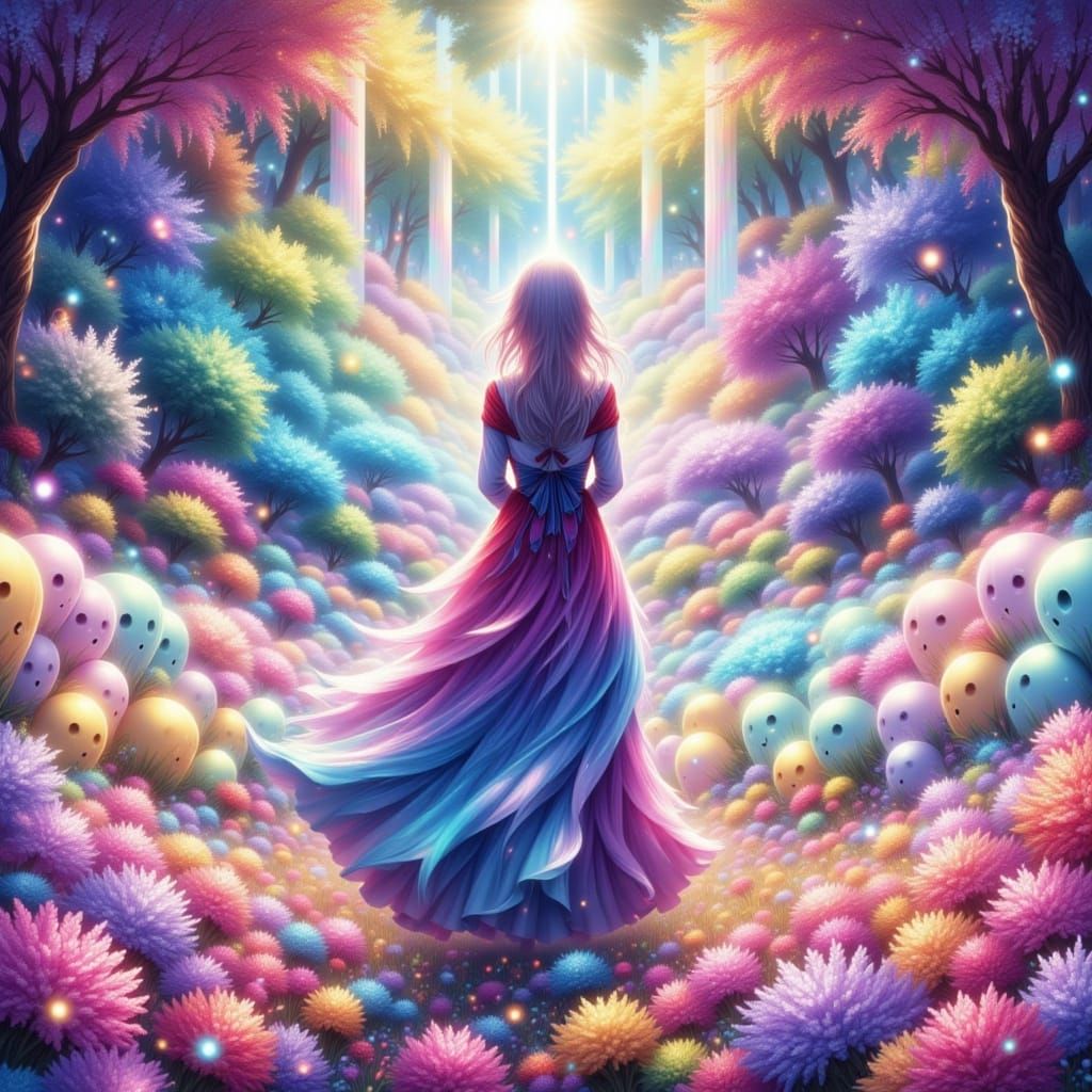 Spirit ancestors watch the mystic