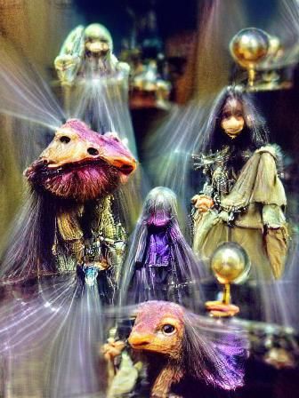 Mystical Scene from The Dark Crystal