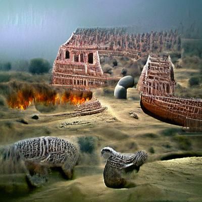 Harappa and Mohenjo-daro: Digital Matte Painting