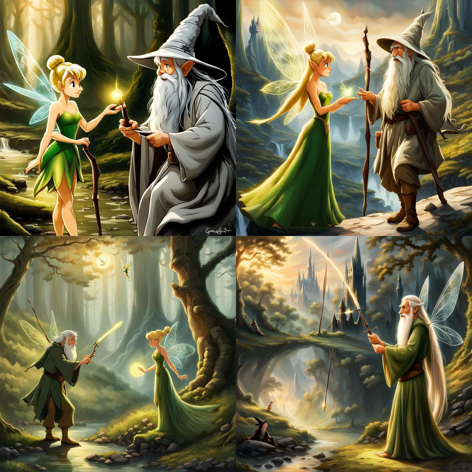 Tinkerbell Meets Gandalf in Tolkien's World