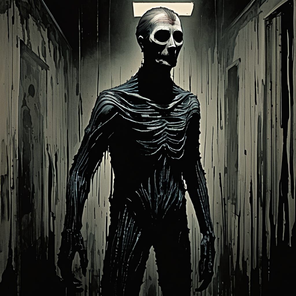 A Distorted Figure Lurks in the Shadows, Redacted Identity