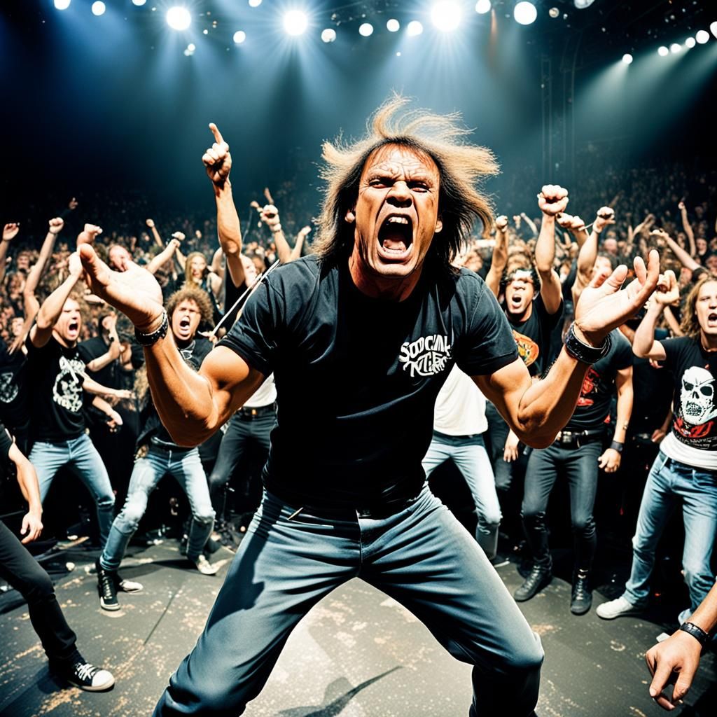 Rock Music Artists Expressing Anger