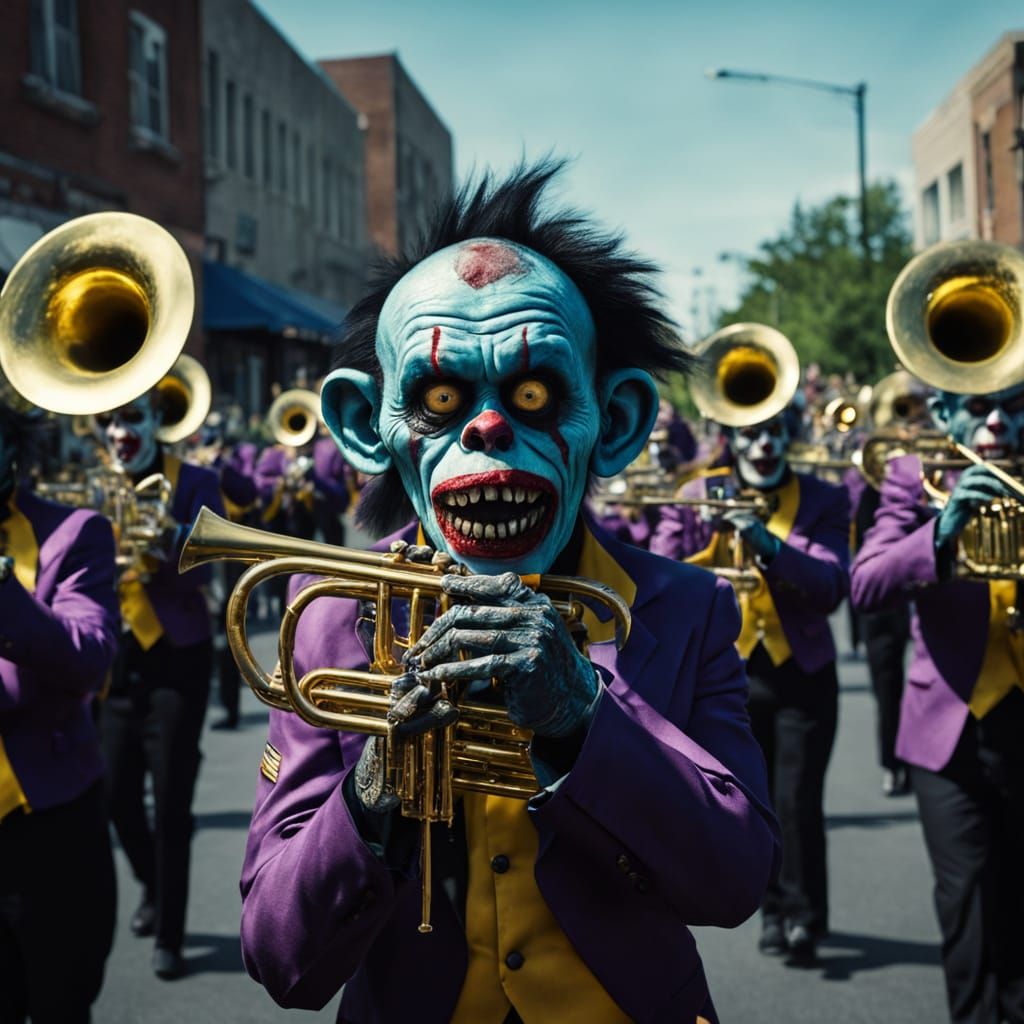 Zombie Monkey Clown Band at Big Parade