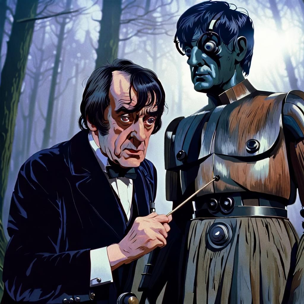 "Oops, that's not Jamie's face!" The Doctor on The Mind Robber