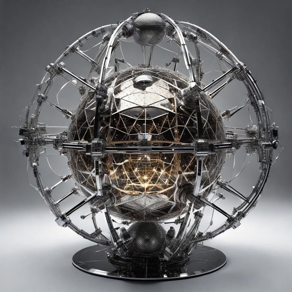 Compressed Dyson Sphere Powers Singularity Generator