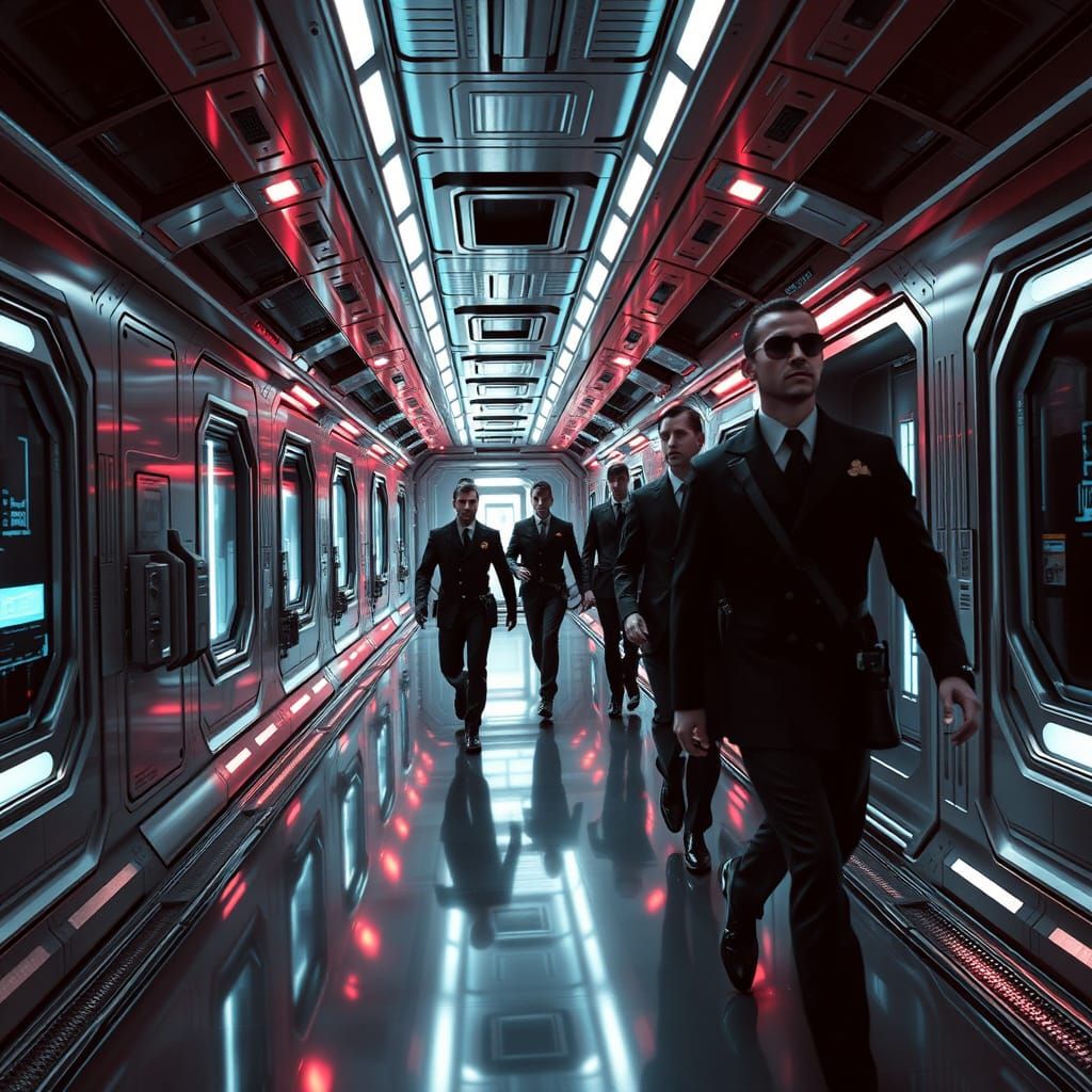 Men in Black Infiltrate Futuristic Space Station in Cinemati...