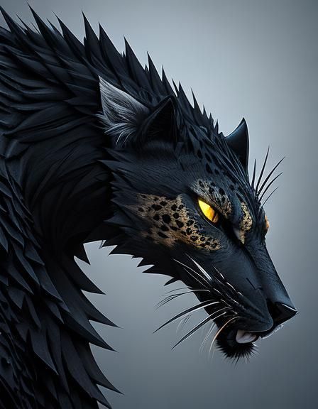 Abstract Jagged Pattern