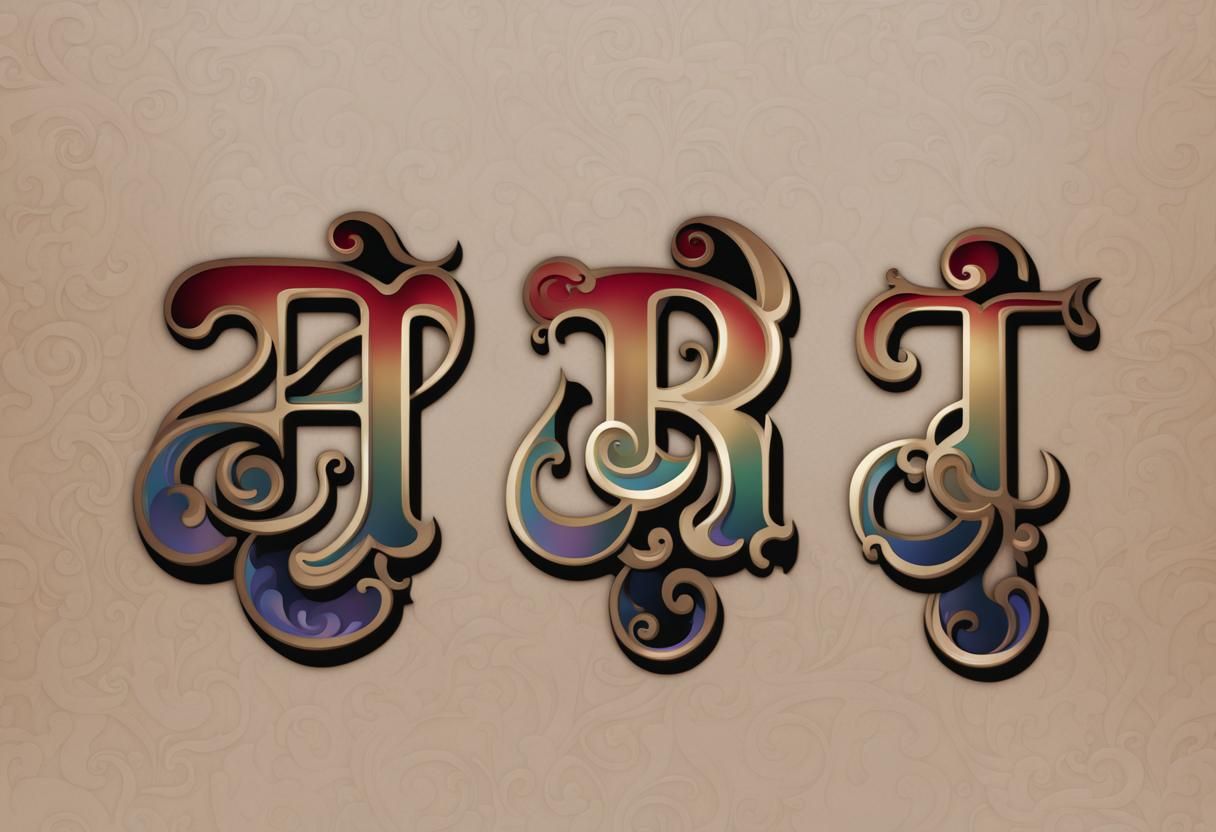 Art Nouveau Rococo Architecture in Klimt Style