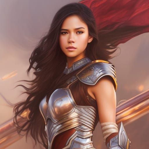 Warrior Girl from the Southern Lands 10