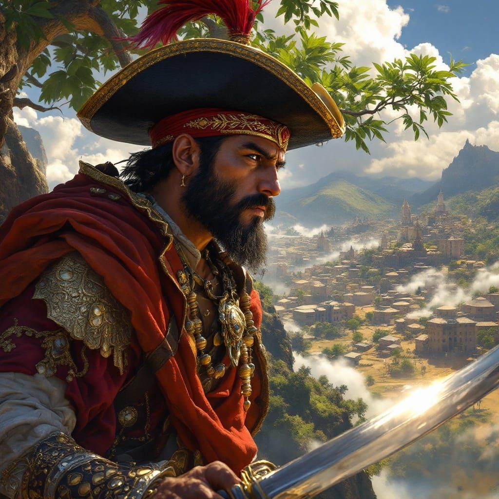 Conquistadors Discover El Dorado in South America