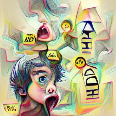 ADHD Concept Generated by AI