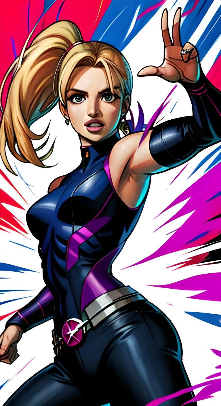 Britney Spears as Magneto: X-Men Mashup
