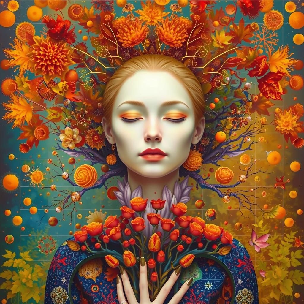 Seasons in Mycelium Network: Forest Art