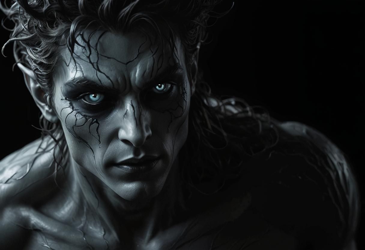 Mesmerizing Twilight Creature of Beauty and Terror