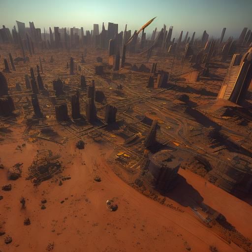 Marsport: Art Deco Metropolis on the Red Planet