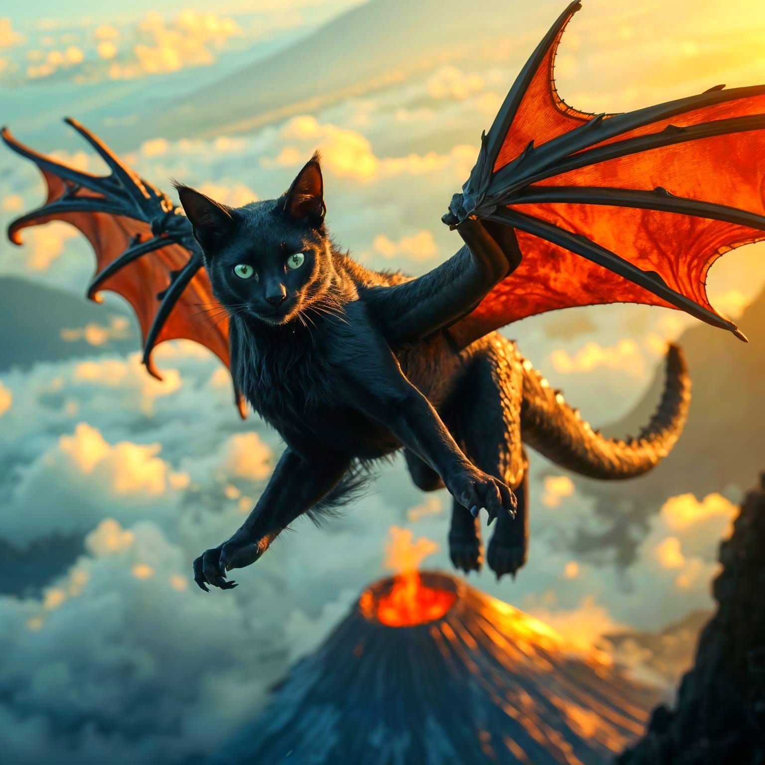 Unfounded species : Catdragon.