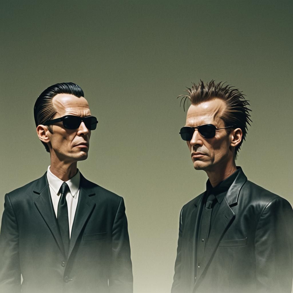 Beavis and Butthead as Matrix Characters