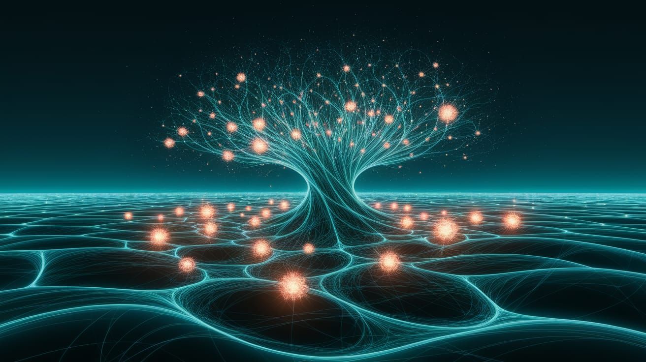 Cosmic Abstraction: Infinite Quantum Sea