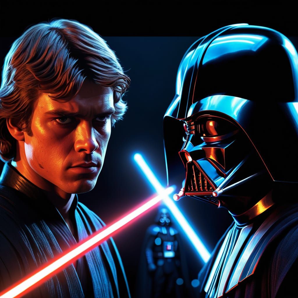 Surreal Hyperrealistic Portraits of Star Wars Brothers