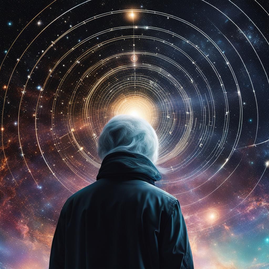 Lonely Figure's Last Stand: Data Visualization Art