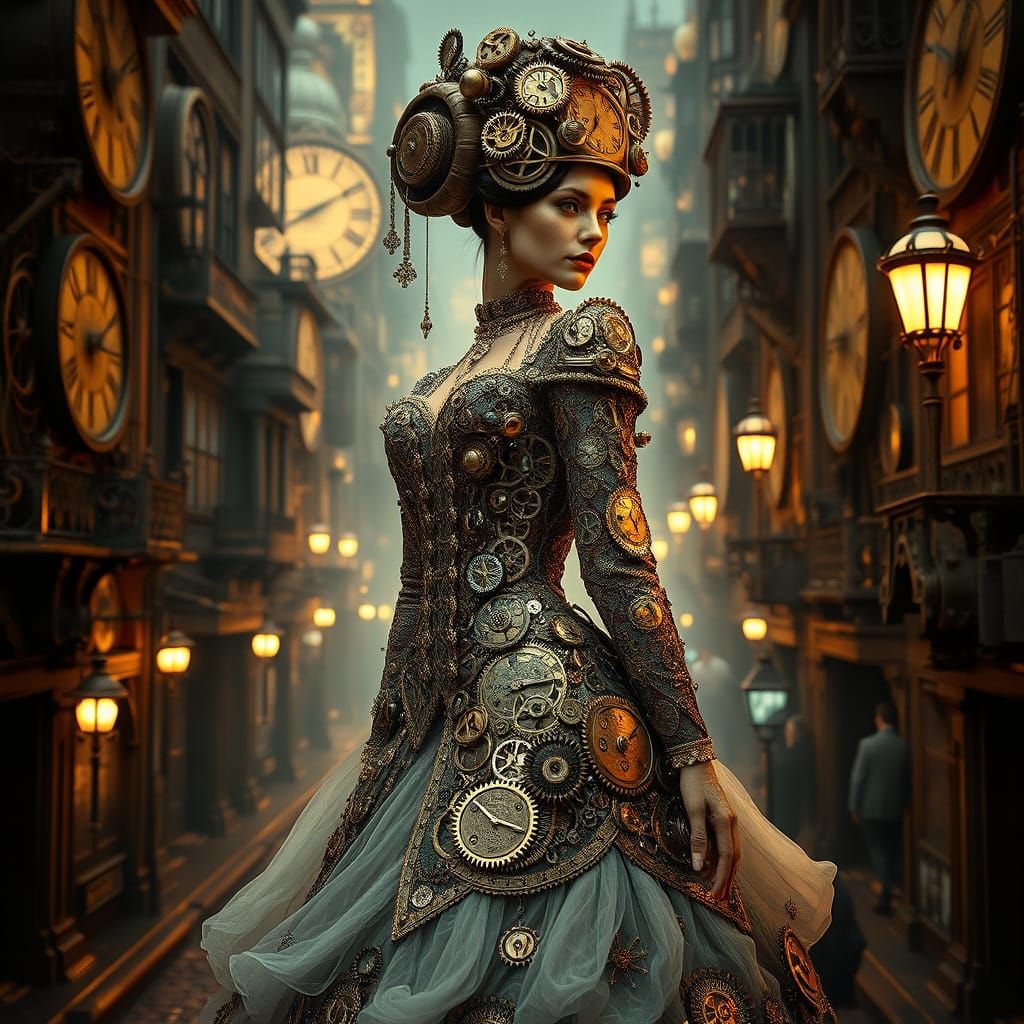 Steampunk noblewoman