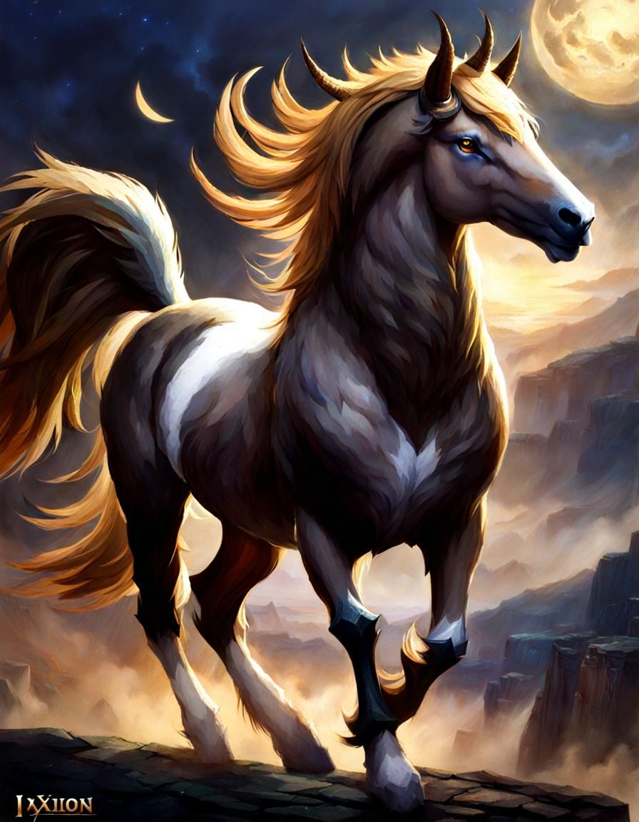 AI Generated Image of Ixion