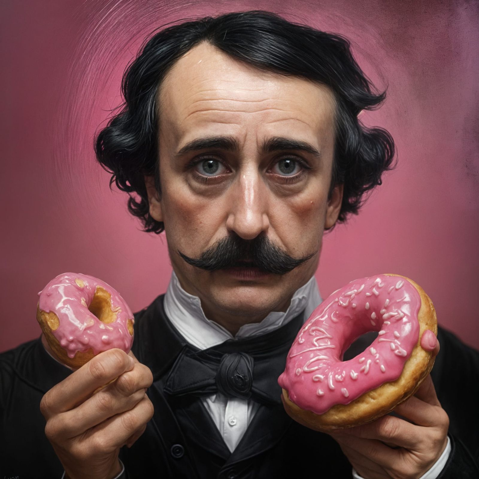 Poetic Donut Heist in a Whimsical Twist