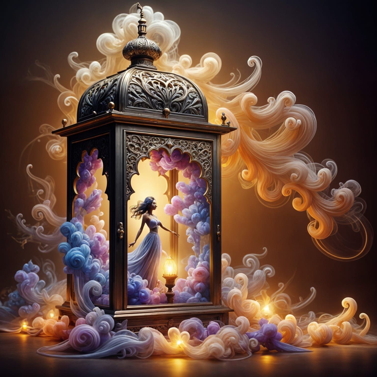 Ethereal Magic Within Ramadan Lantern