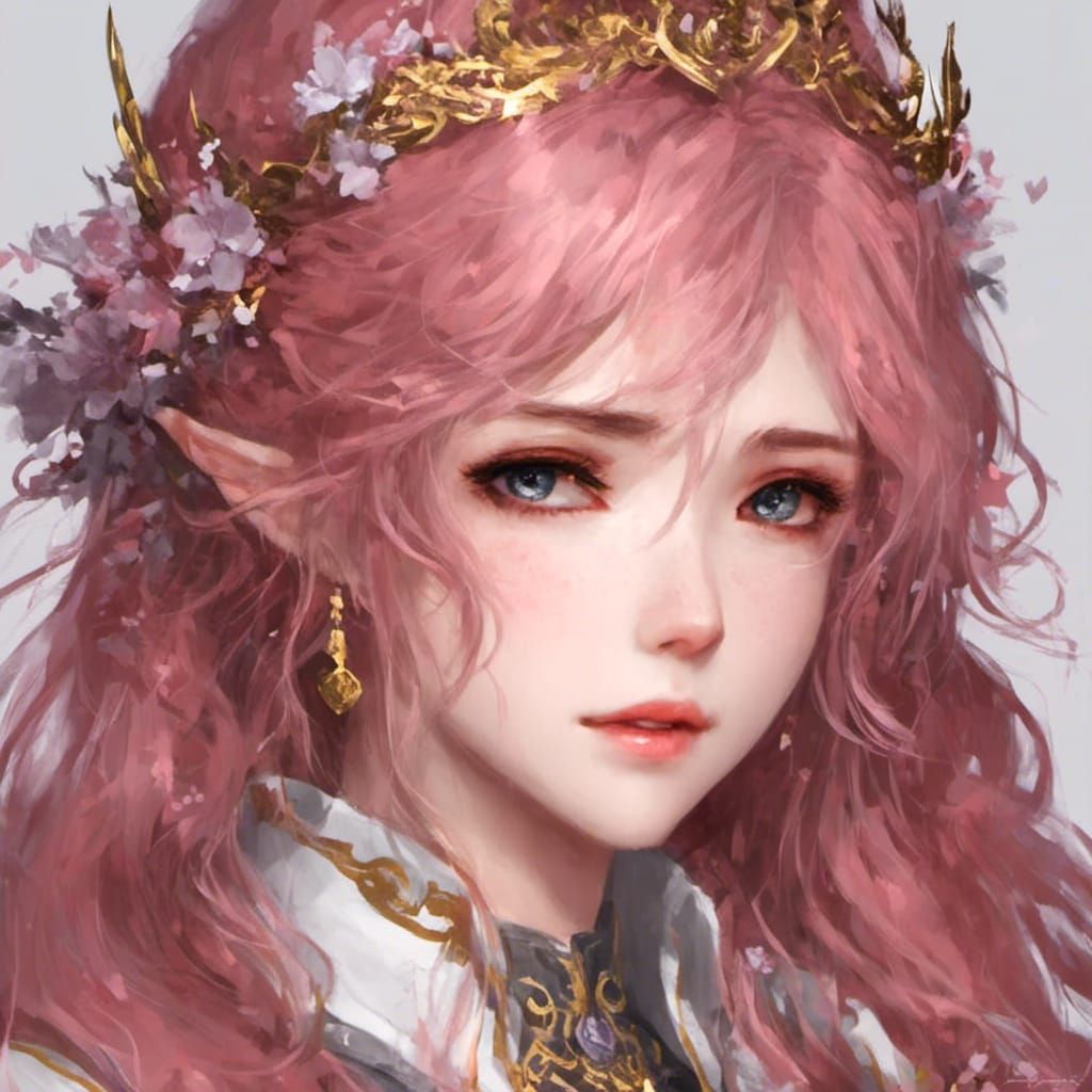 Genshin Impact Princess in Photorealistic Anime Style