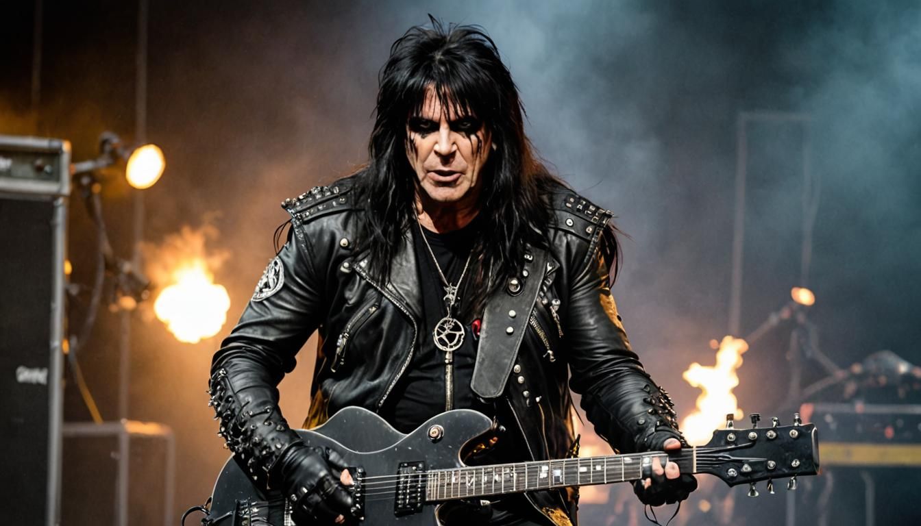 Blackie Lawless from the Band W.A.S.P. is on a reality T.V. ...