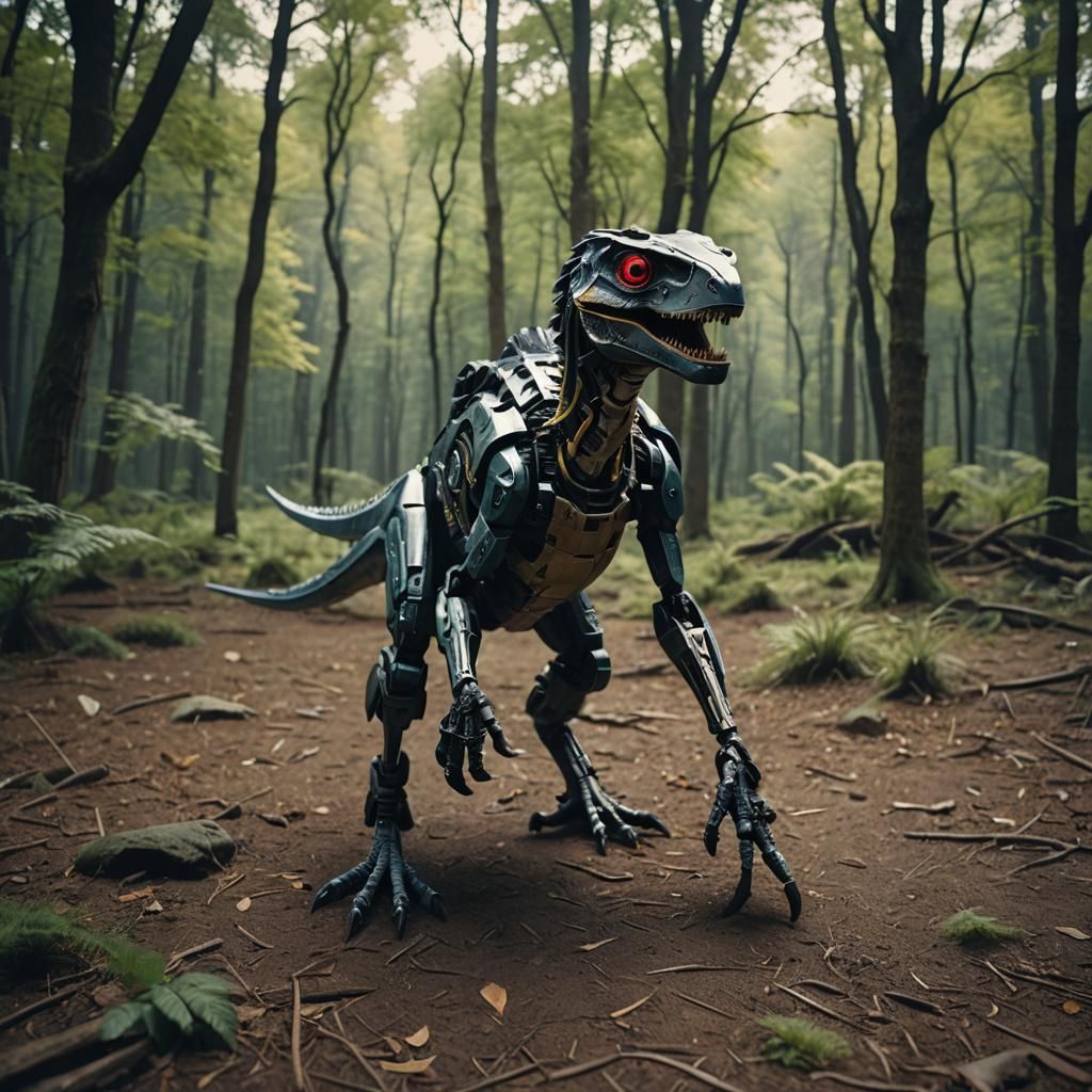 Augmented Reality Cinematic Film Still