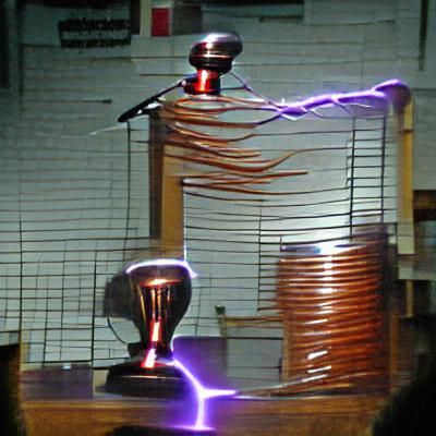 AI Interpretation of Tesla