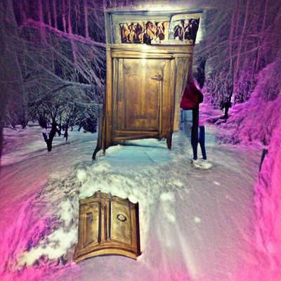 AI-Generated Image of Narnia
