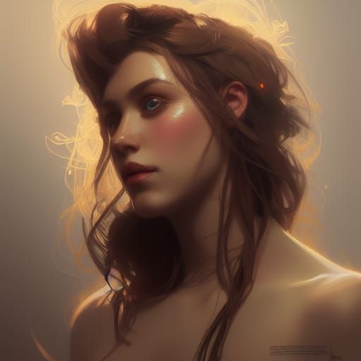 Detailed Portrait with Dynamic Lighting