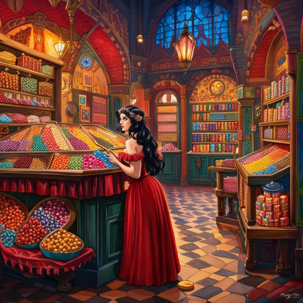 Medieval Candy Store