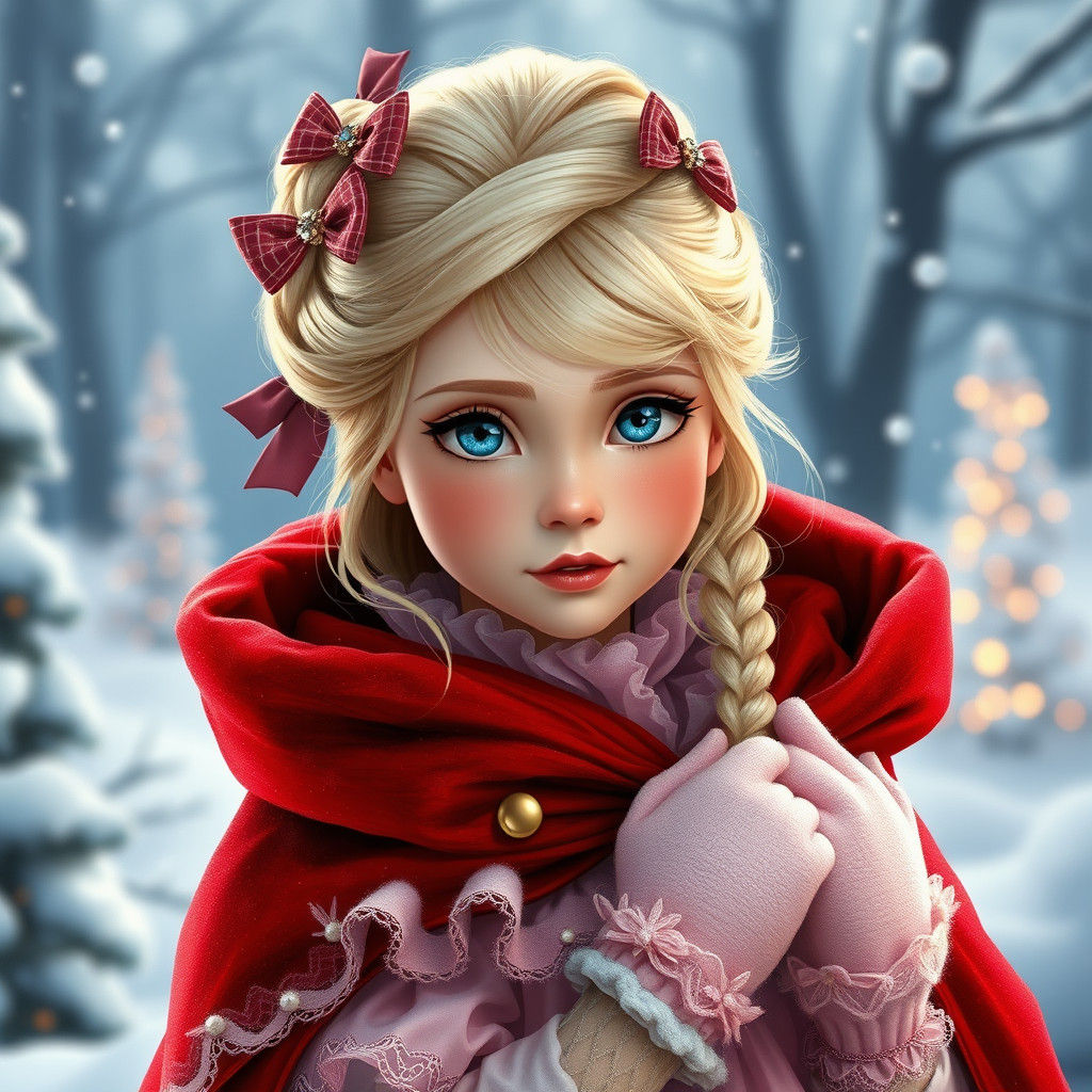 Cindy Lou Who in Winter Wonderland